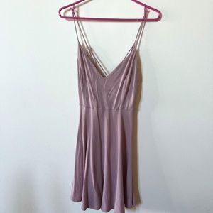 Mauve Lulus Mini Dress